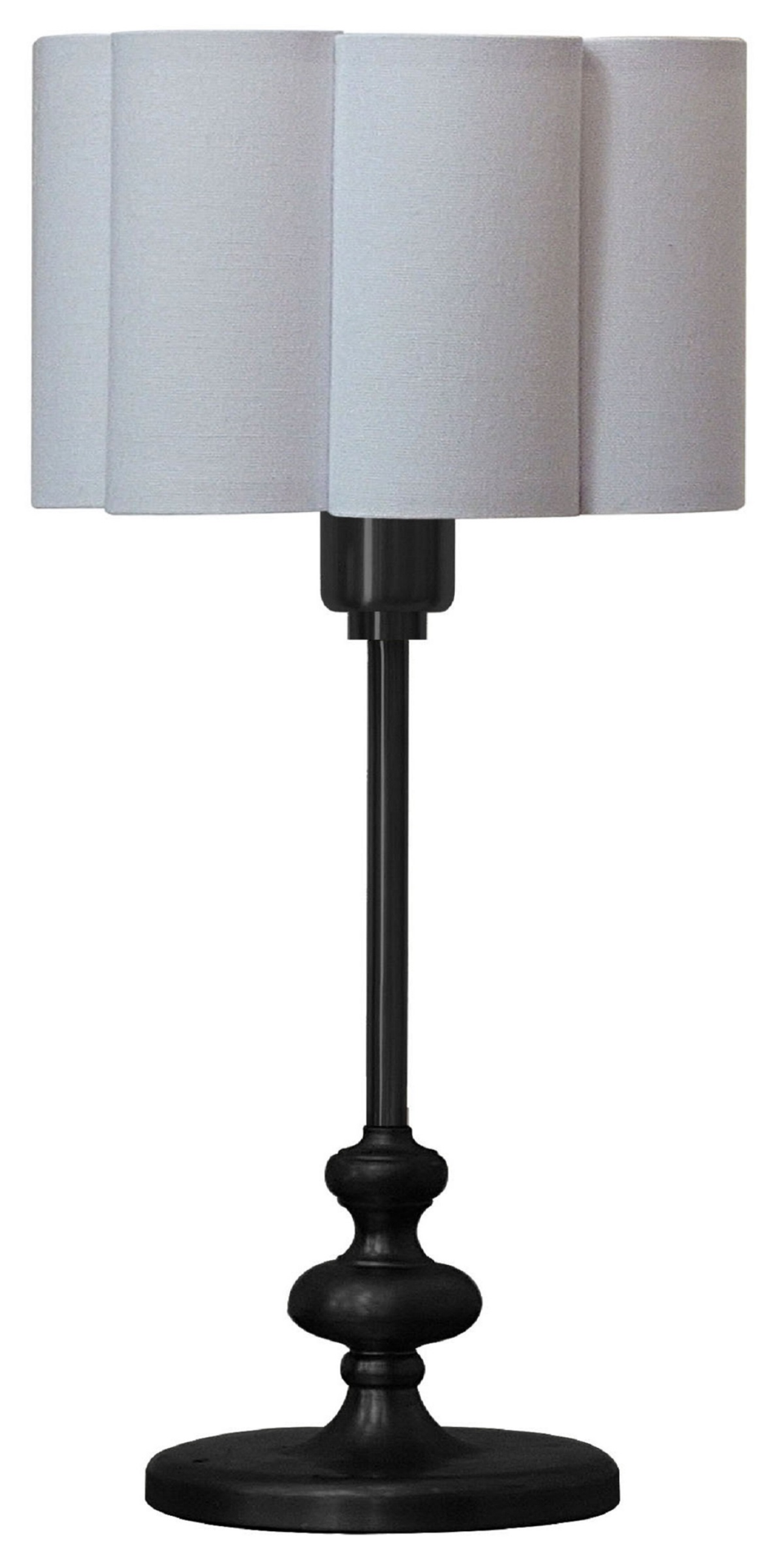 slide 1 of 1, ROOM & RETREAT RR Scalloped Stick Table Lamp, 1 ct