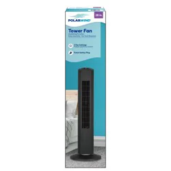 Polar Wind Oscillating Tower Fan, 28 In