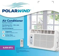 Polar Wind 6000 Btu Window Air Conditioner