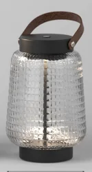 ROOM & RETREAT RR Glass Rechargeable LED Table Latern