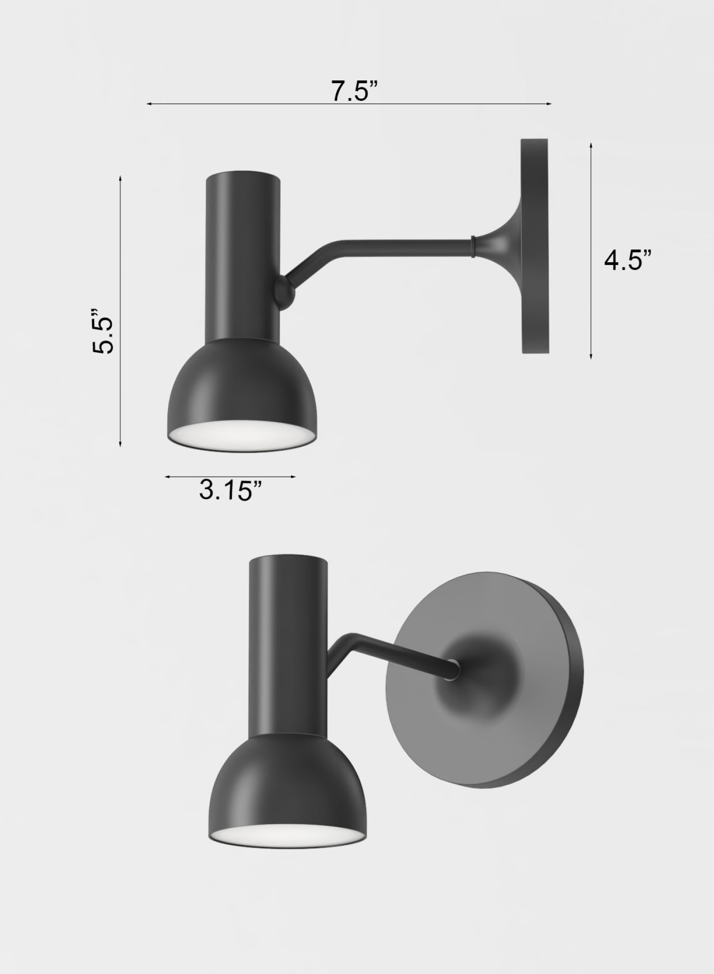 slide 1 of 1, ROOM & RETREAT RR 2 in 1 Rechargeable LED Wall/Table Lamp, 1 ct