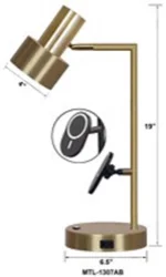 ROOM & RETREAT RR Supercharger LED Task Lamp