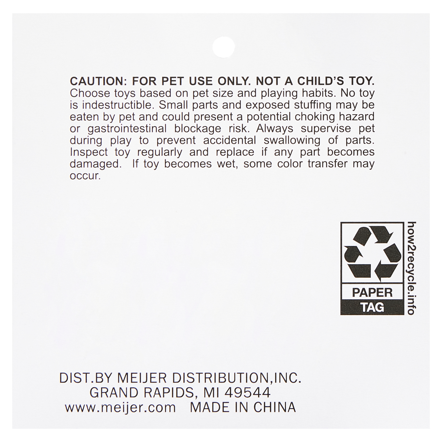 slide 2 of 3, Meijer MJR HLY T REX SANTA/NUTCKR DOG TOY ASTD, 1 ct