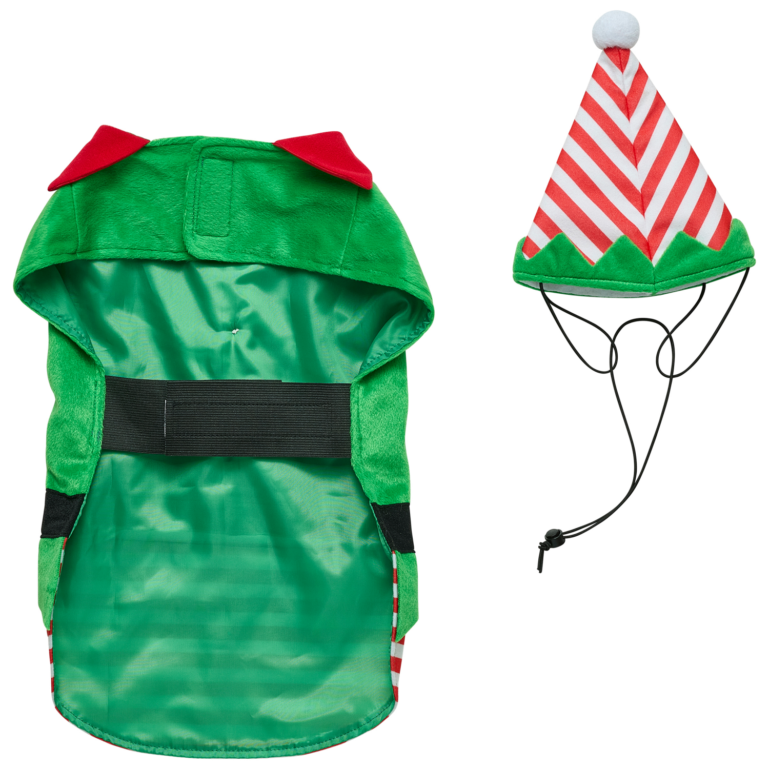 slide 2 of 6, Meijer Mjr Hly Pet Elf Costume Lg, 1 ct