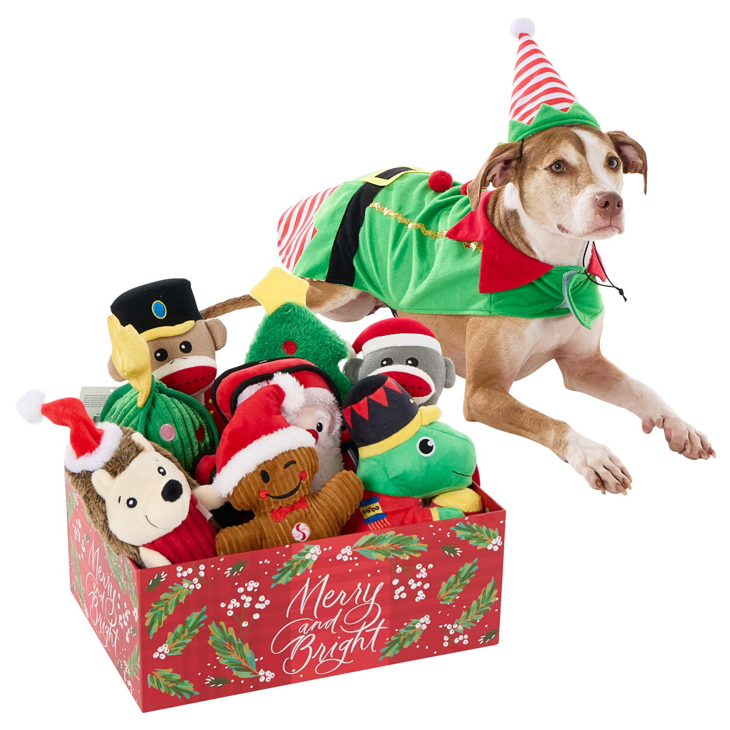 slide 4 of 6, Meijer Mjr Hly Pet Elf Costume Lg, 1 ct