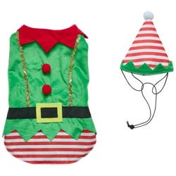 Meijer Mjr Hly Pet Elf Costume Lg