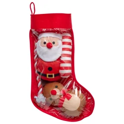 Meijer Mjr Hly Multipack Stocking Red