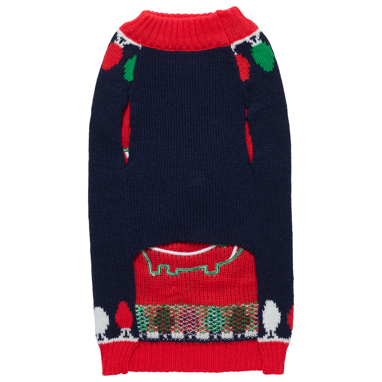 slide 2 of 5, Meijer Mjr Hly Pet Dino Sweater Lg, 1 ct