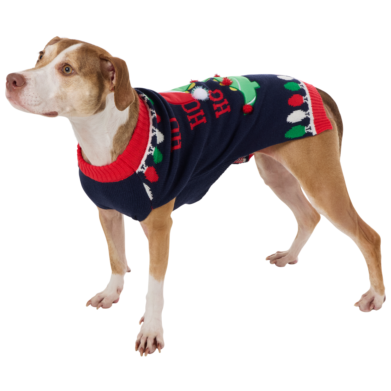 slide 5 of 5, Meijer Mjr Hly Pet Dino Sweater Lg, 1 ct