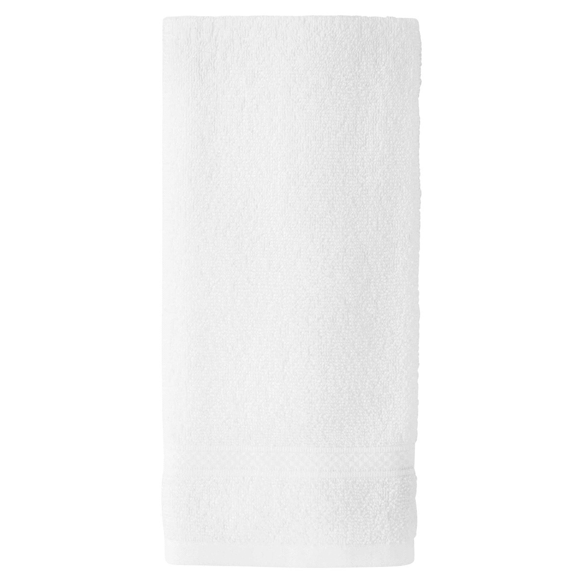 slide 1 of 1, R+R Hand Towel, 16 in x 28 in, White, 1 ct