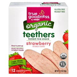 True Goodness Organic Teethers Strawberry