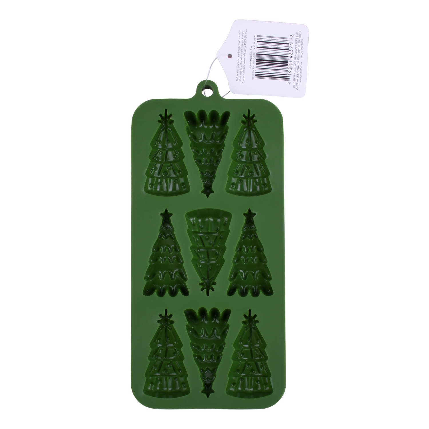 slide 2 of 3, December Home DH SILICONE CANDY MOLD 2CT TREES, 2 ct