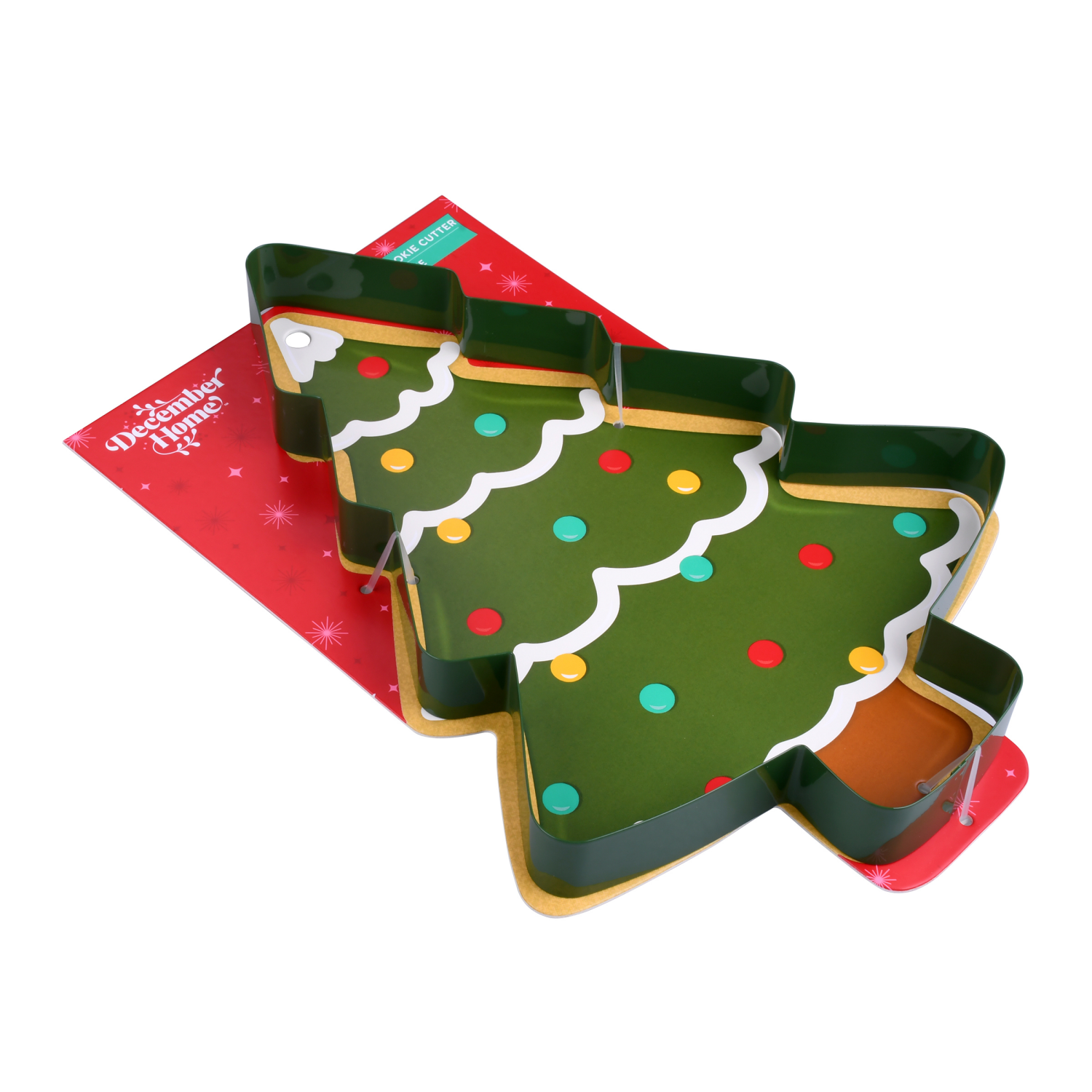 slide 5 of 6, December Home Dh Jumbo Cookie Cuter 10" Asrt, 10 x 7.5 in