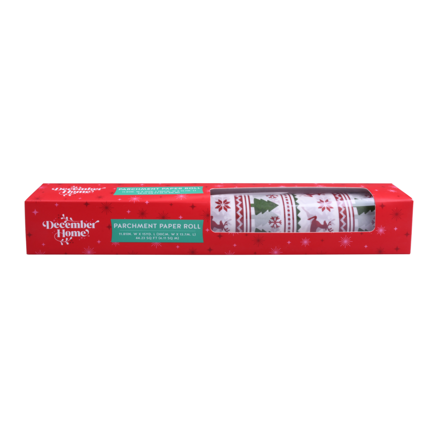slide 1 of 5, December Home Dh Parchment Paper Roll Fair Aisle, 15 yard
