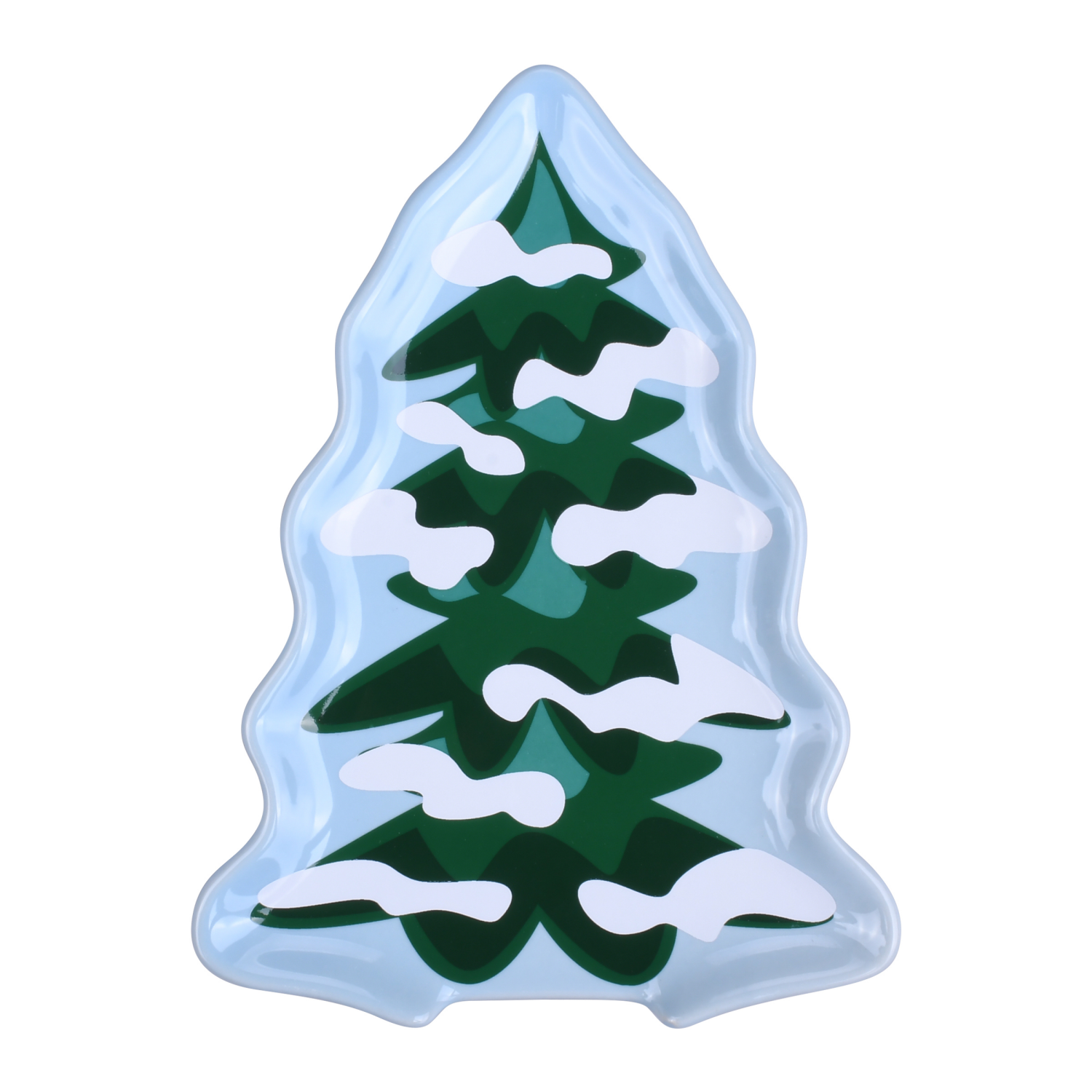 slide 1 of 3, December Home DH STONEWARE SPOON REST TREE, 7 in