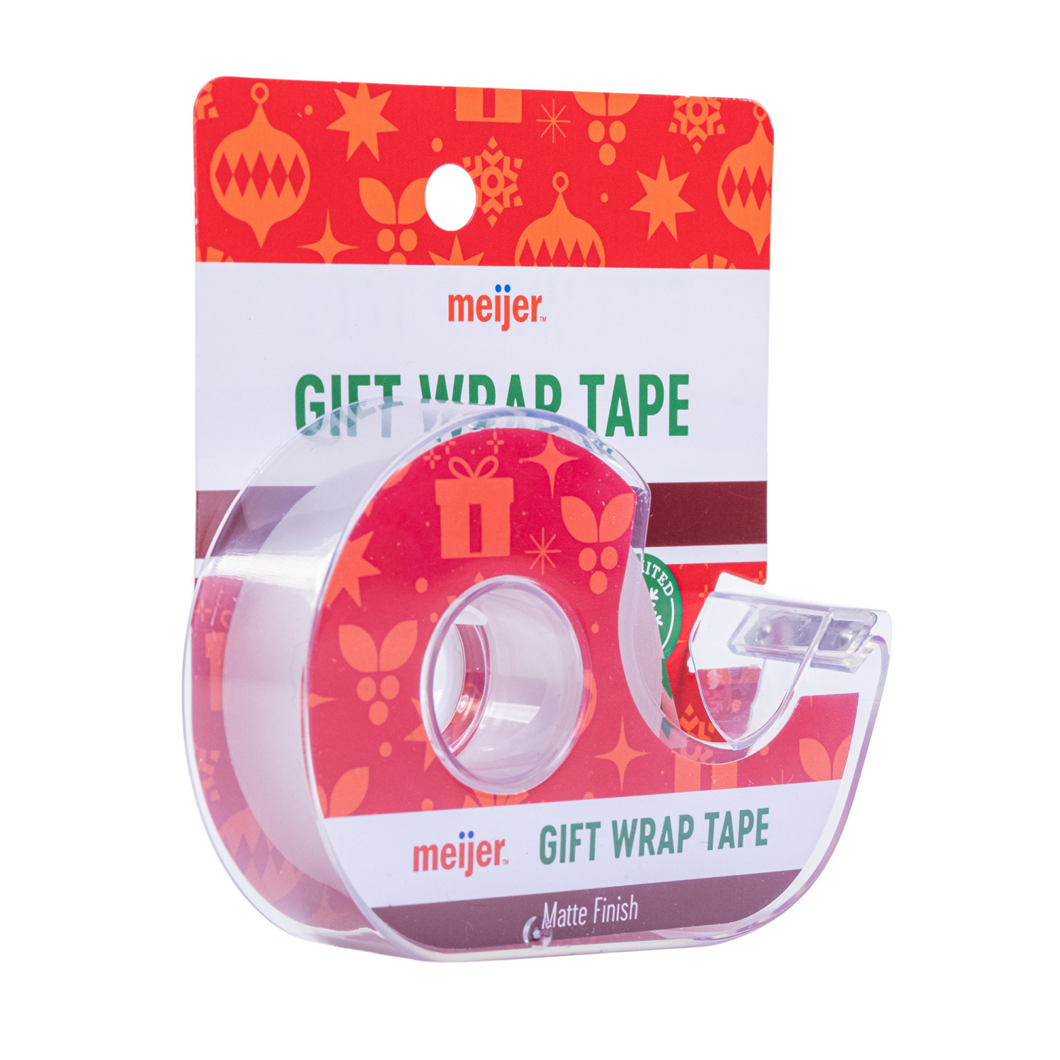 slide 3 of 4, Meijer® GiftWrap Tape, 3/4 in x 650 in, 1 ct