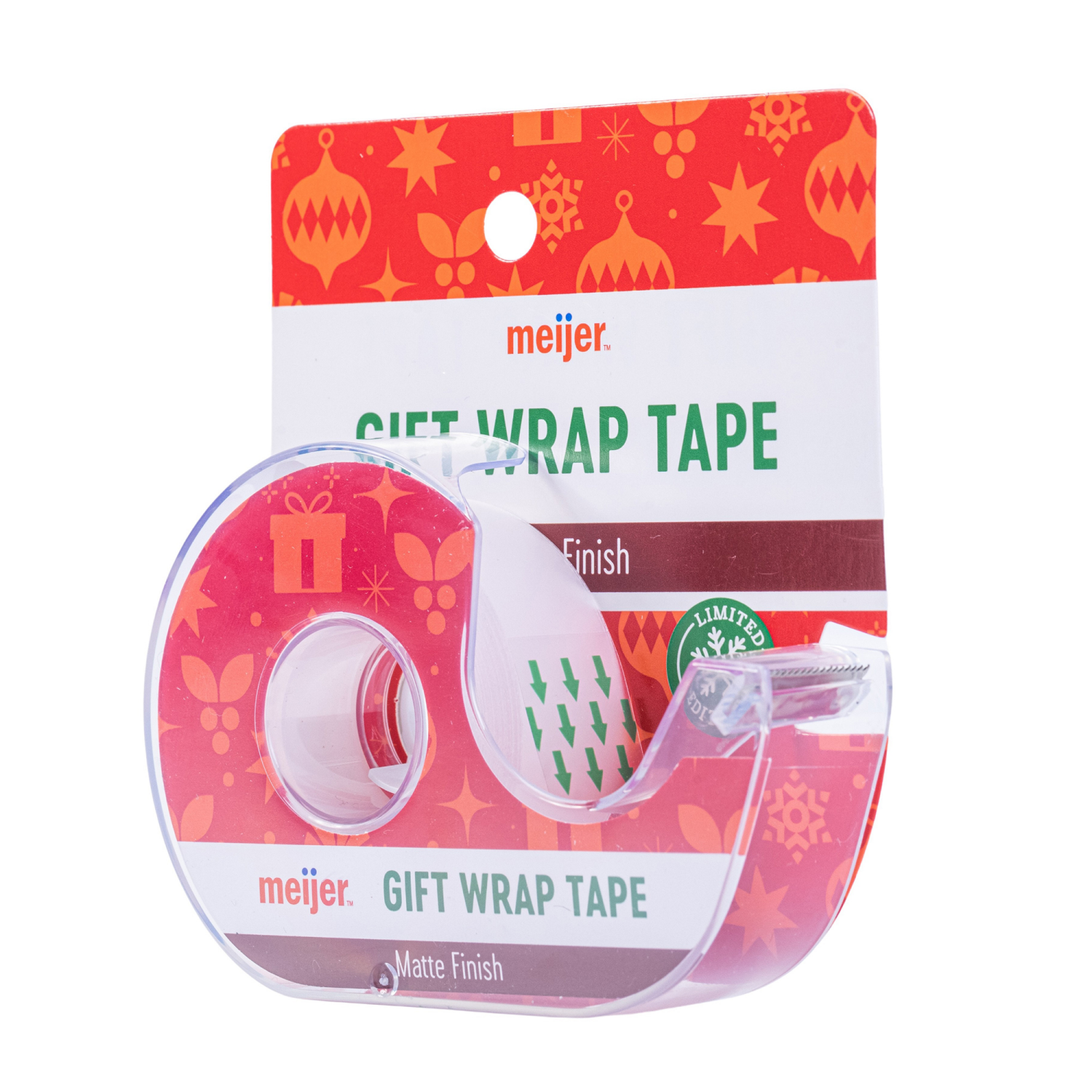 slide 4 of 4, Meijer® GiftWrap Tape, 3/4 in x 650 in, 1 ct