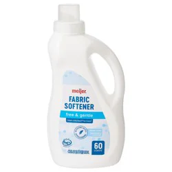 Meijer Liquid Fabric Softener