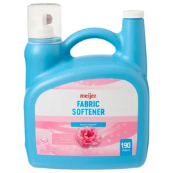 Meijer Liquid Fabric Softener, Spring Fresh Scent, 129 Oz
