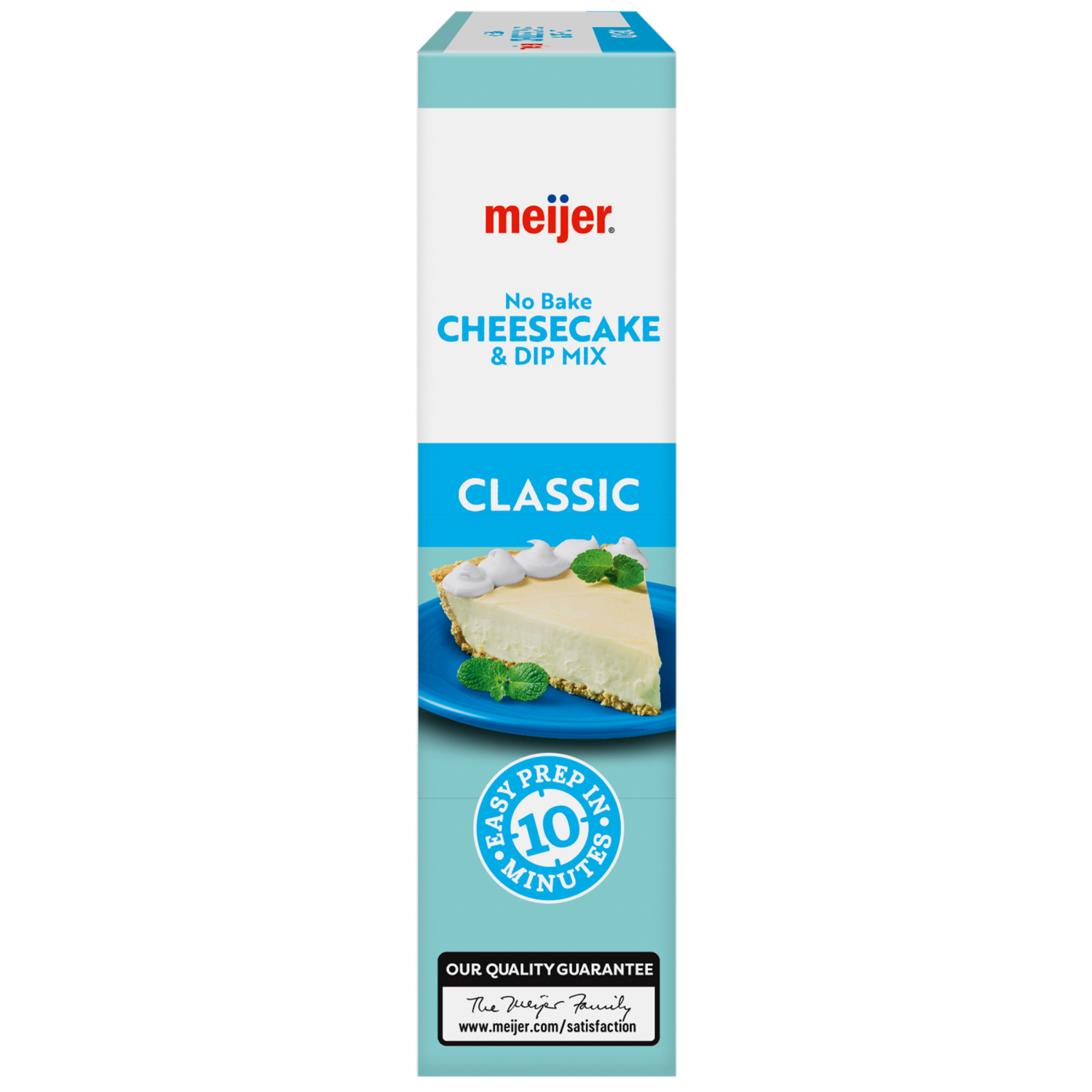 slide 2 of 5, Meijer No Bake Classic Cheesecake Dip Mix, 4.55 oz