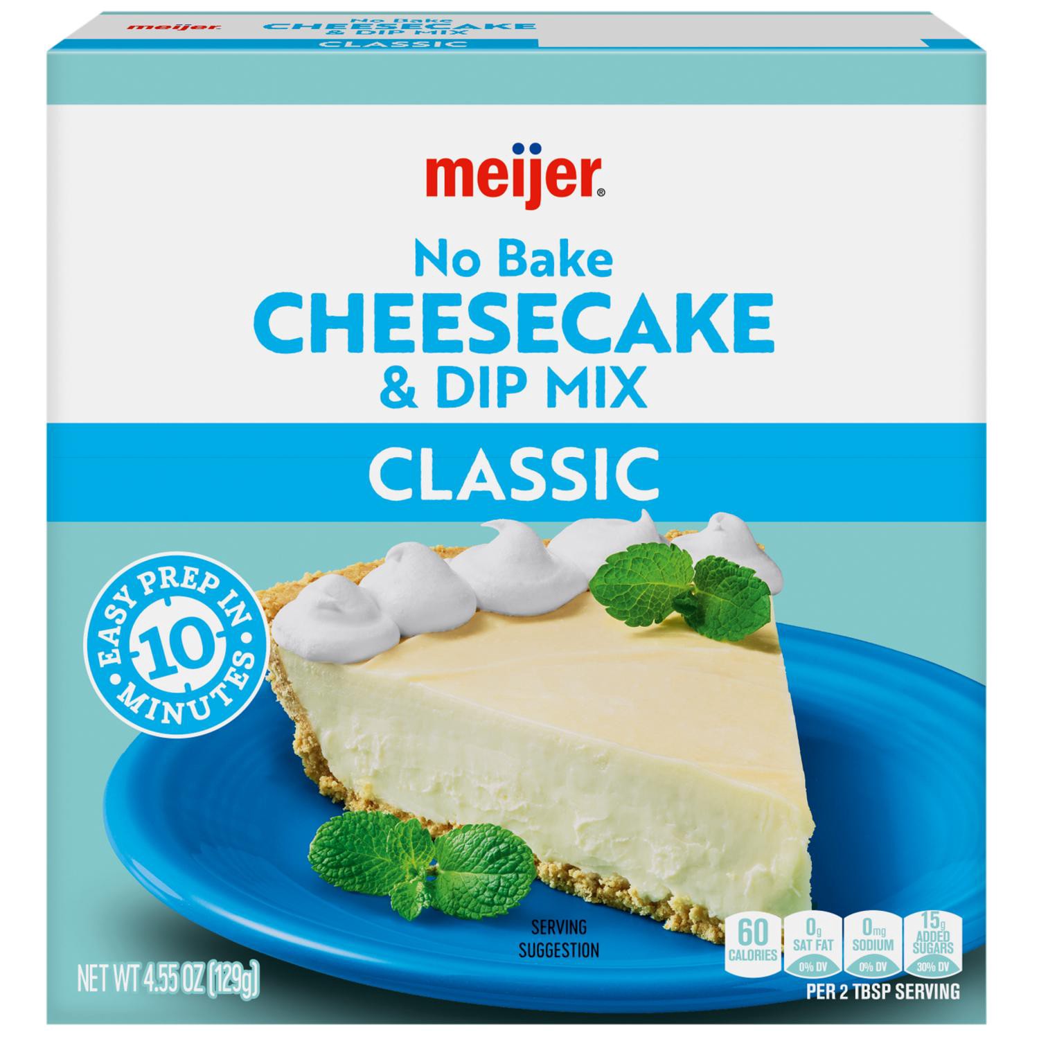 slide 1 of 8, No Bake Classic Cheesecake Dip Mix, 4.55 Oz, 4.55 oz