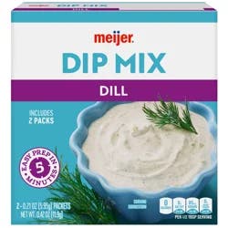 Meijer Dill Dip Mix