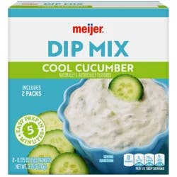Meijer Cool Cucumber Dip Mix