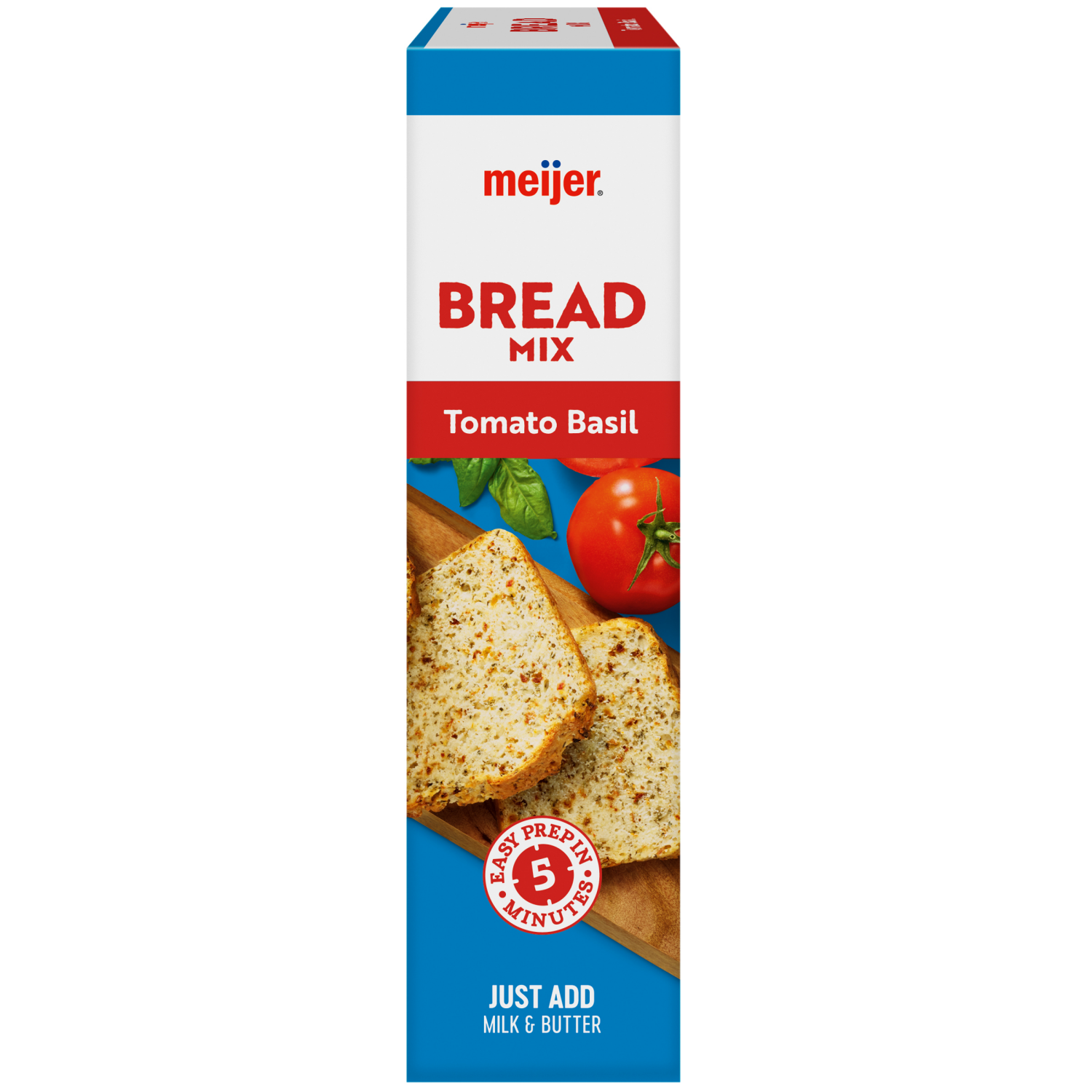 slide 2 of 5, Meijer Tomato Basil Bread, 16.63 oz