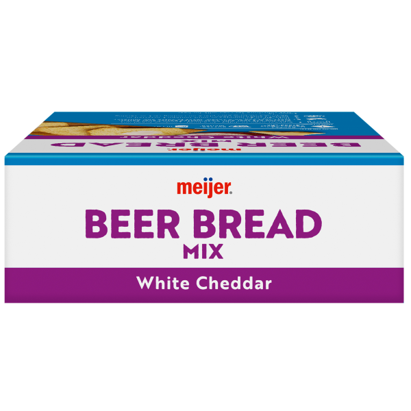 slide 14 of 29, Meijer White Cheddar Cheese Beer Bread Mix, 17.12 oz
