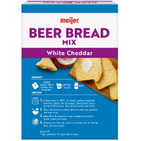 slide 21 of 29, Meijer White Cheddar Cheese Beer Bread Mix, 17.12 oz