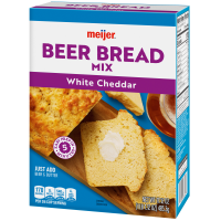 slide 20 of 29, Meijer White Cheddar Cheese Beer Bread Mix, 17.12 oz