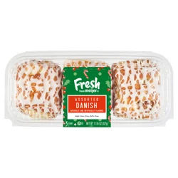 FRESH FROM MEIJER Ffm Maple Creme Cheese Butter Pecan Danish 3 Count 11.55 Oz