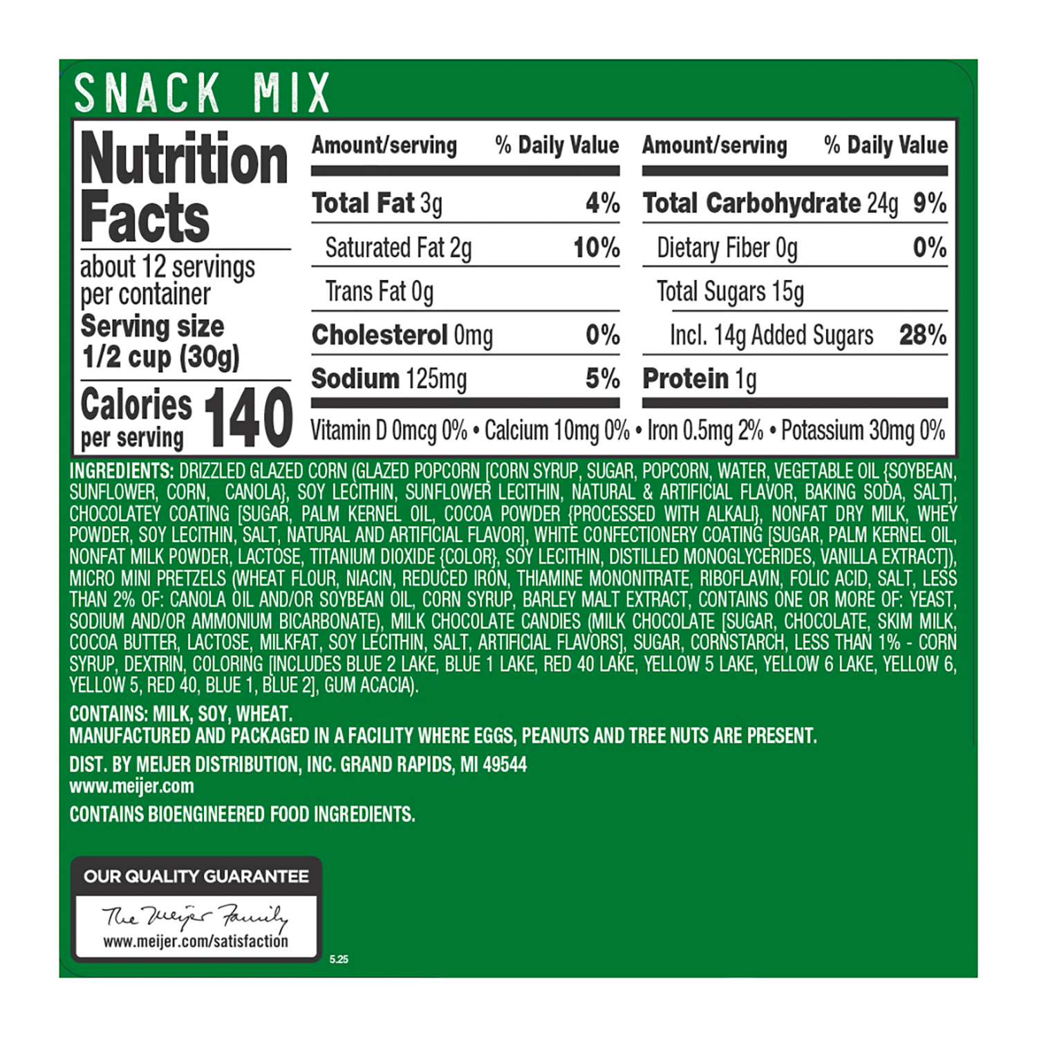 slide 2 of 3, Fresh From Meijer Snack Mix- Holiday, 13 oz