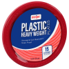 slide 5 of 13, Meijer 10-1/4" Plastic Compartment Plate, 15 ct