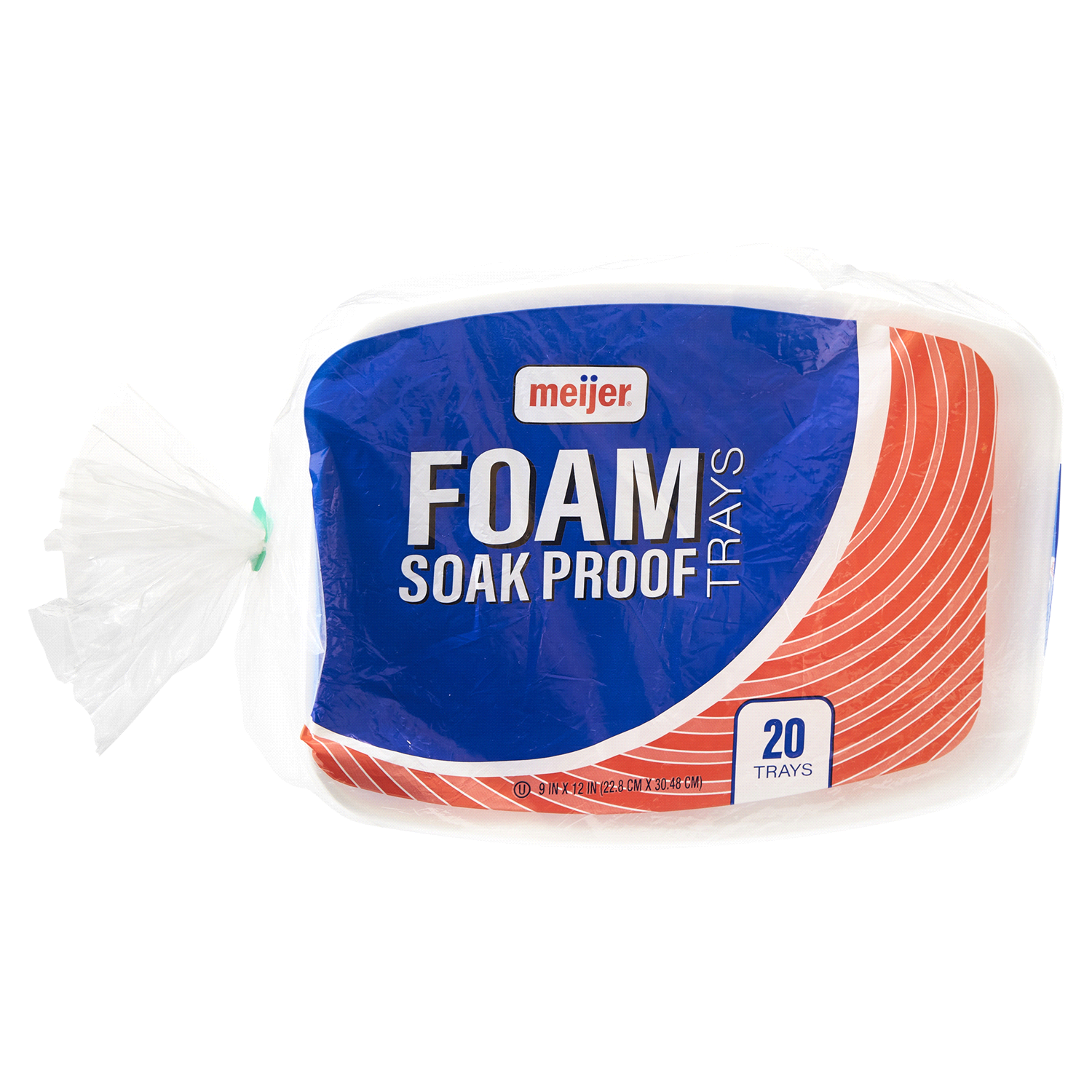 slide 4 of 5, Meijer Foam Compartment Trays, 20 ct