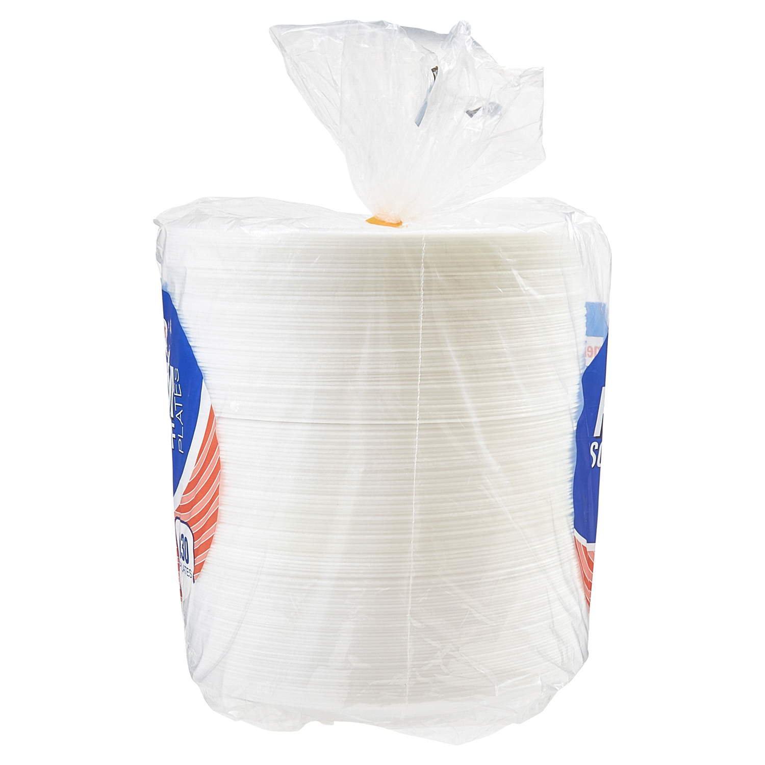 slide 2 of 5, Meijer Foam Plate, 8 7/8" Diameter, 130 ct