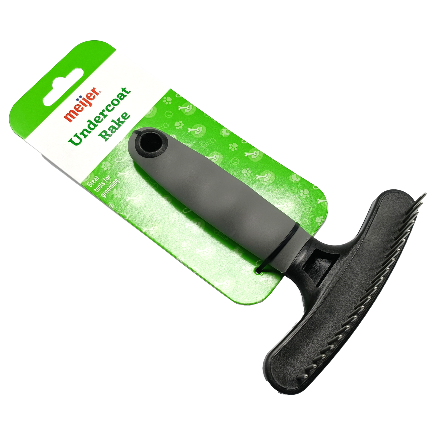 slide 6 of 7, Meijer Undercoat 6" Rake Dog Brush, 1 ct, 1 ct