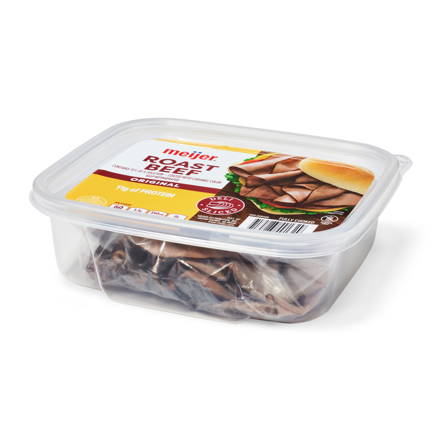 slide 3 of 5, Meijer Original Roast Beef, 7 oz