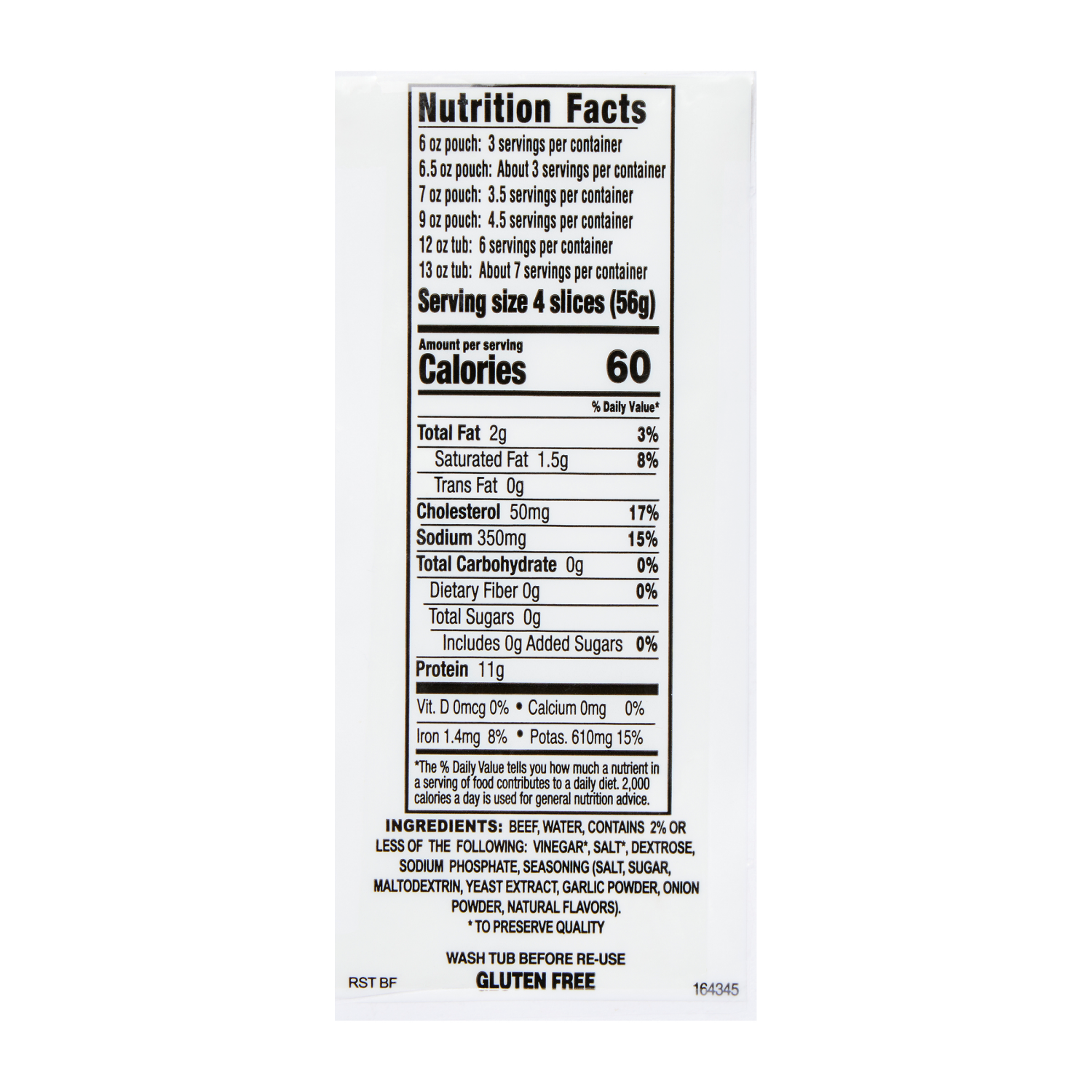 slide 4 of 5, Meijer Original Roast Beef, 7 oz