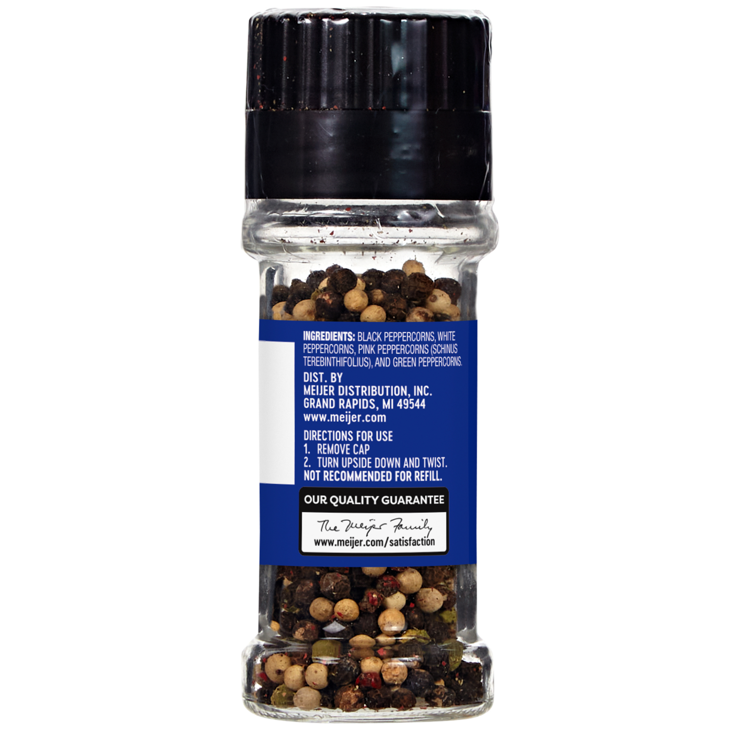 slide 3 of 3, Meijer Peppercorn Medley Grinder, 1 oz