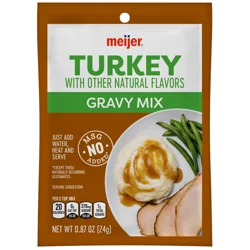 Meijer Turkey Gravy Mix