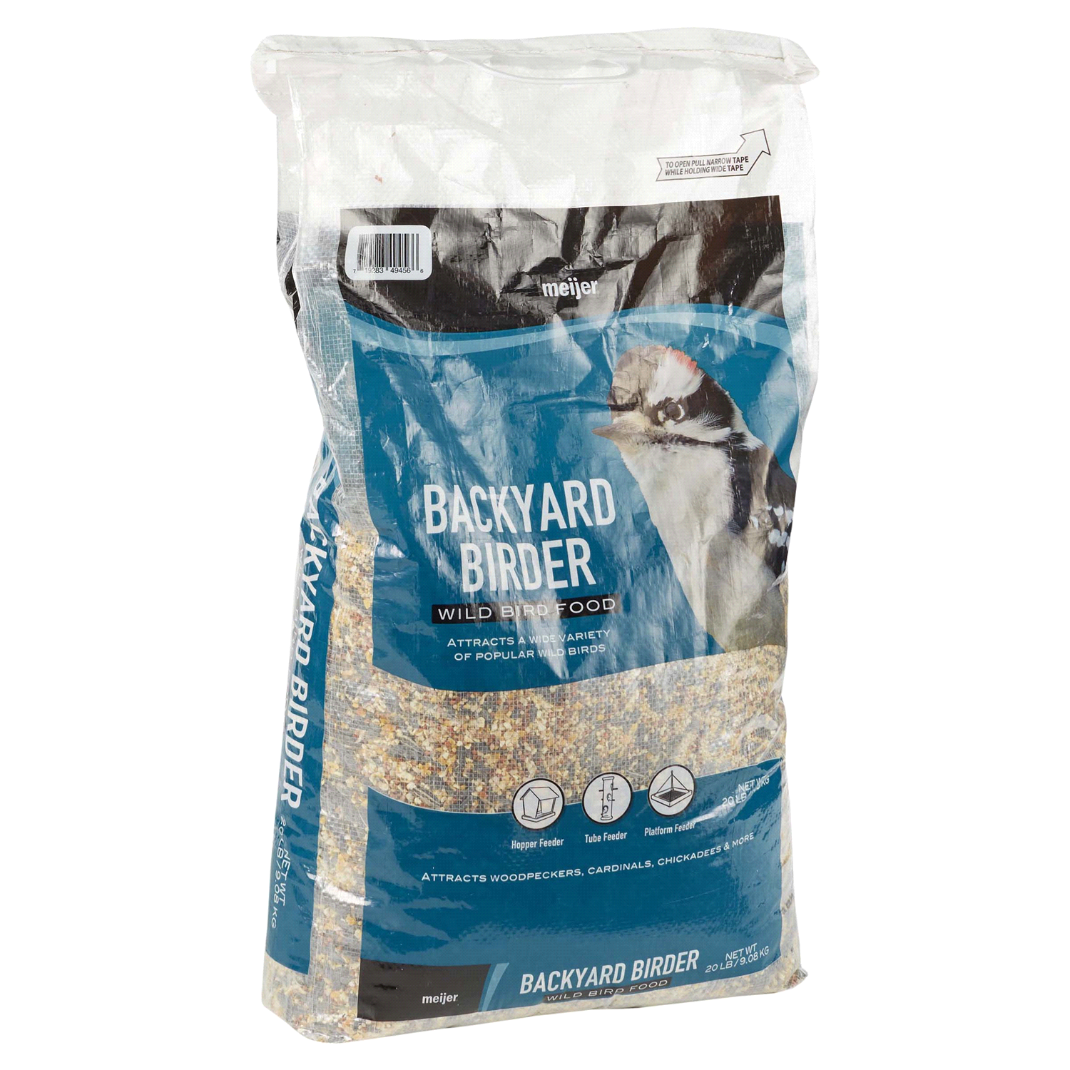 slide 4 of 5, 20# Meijer Backyard Birder, 20 lb