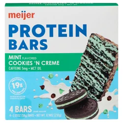 Meijer Mint Ckies & Crm Protein Bars 4pk