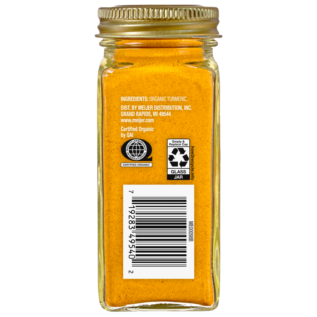 slide 2 of 2, True Goodness Organic Turmeric, 1.41 OZ, 1.41 oz