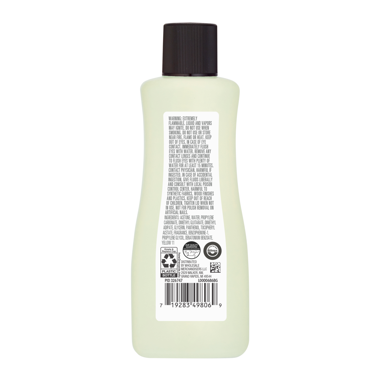 slide 2 of 2, Studio M Pro Regular Nail Polish Remover, 6 fl oz