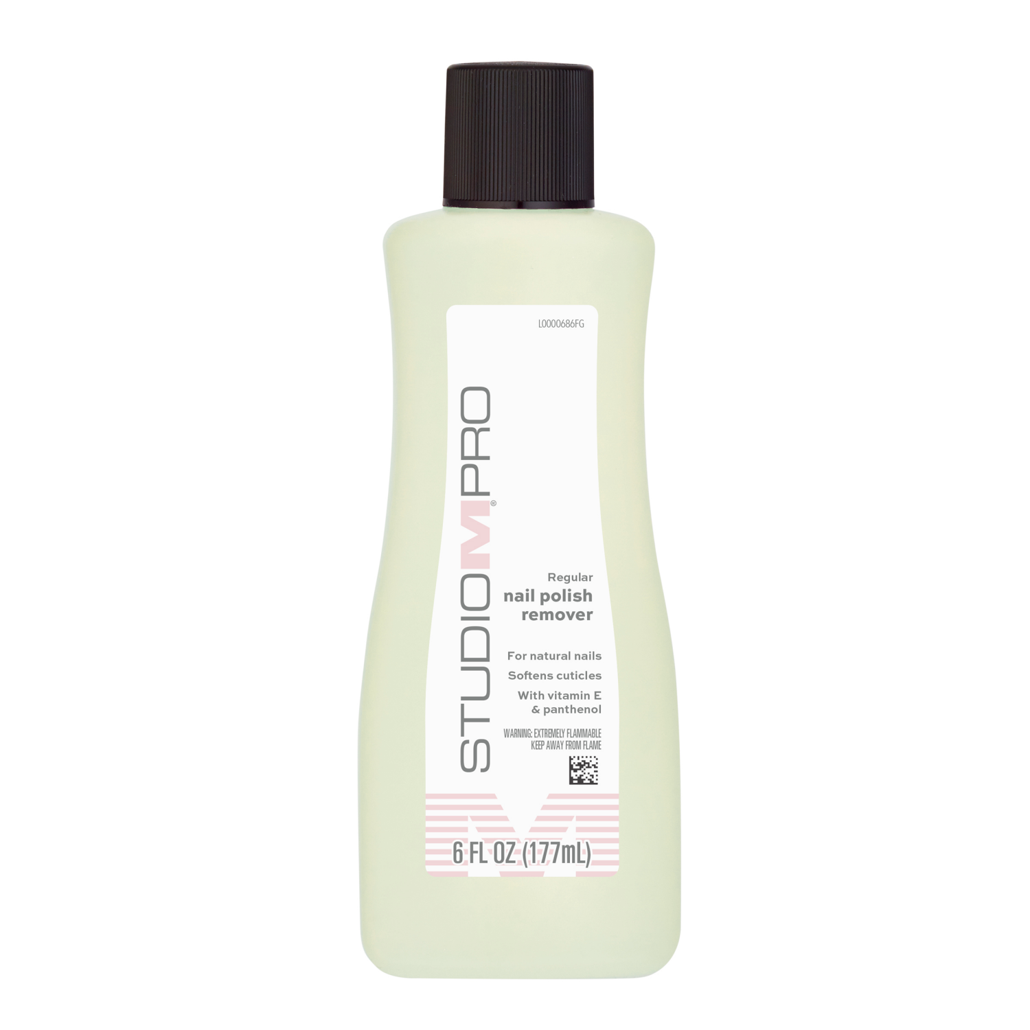 slide 1 of 2, Studio M Pro Regular Nail Polish Remover, 6 fl oz