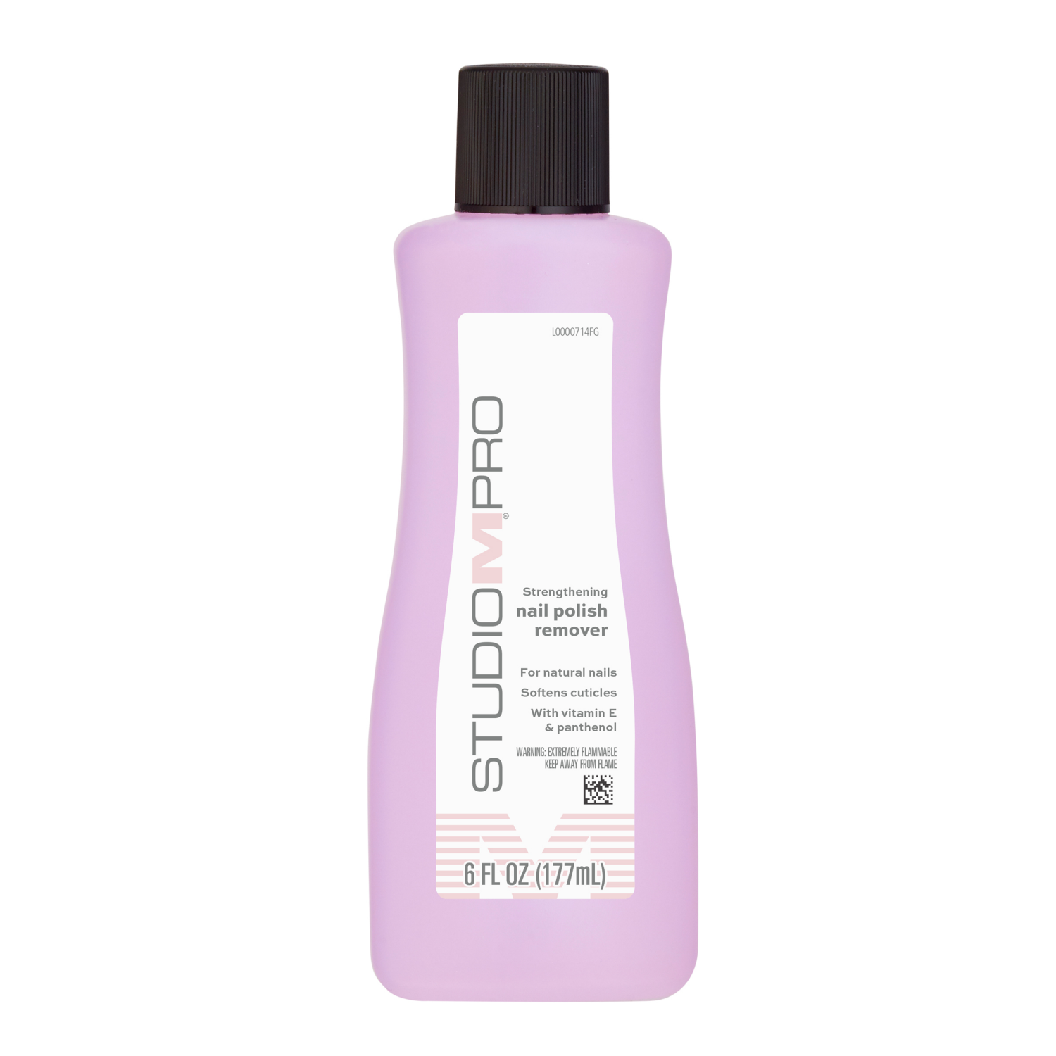 slide 1 of 2, Studio M Nail Polish Remover, 6 oz