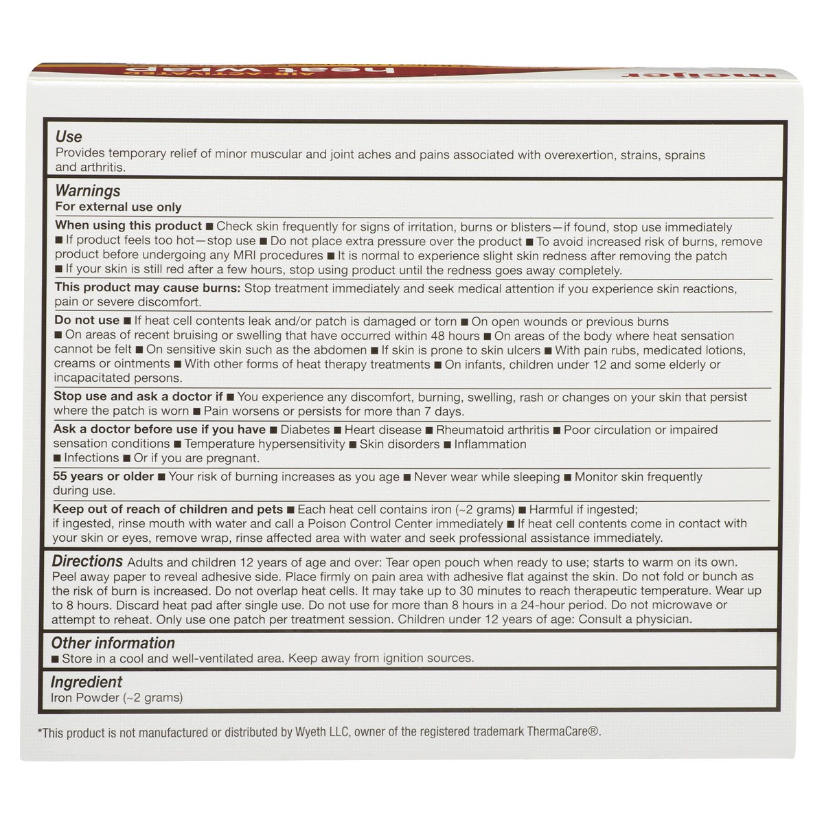 slide 2 of 2, Meijer Neck & Shoulder Heat Wrap, 3 ct