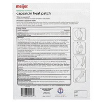 slide 3 of 5, Meijer Capsaicin Heat Patch, 3 ct