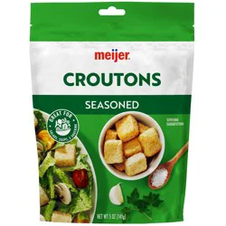 Meijer Seasoned Croutons, 5 Oz